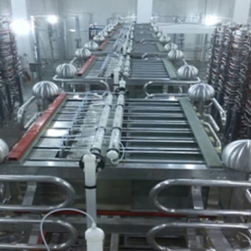 南网南澳柔性直流输电阀塔PVDF管路